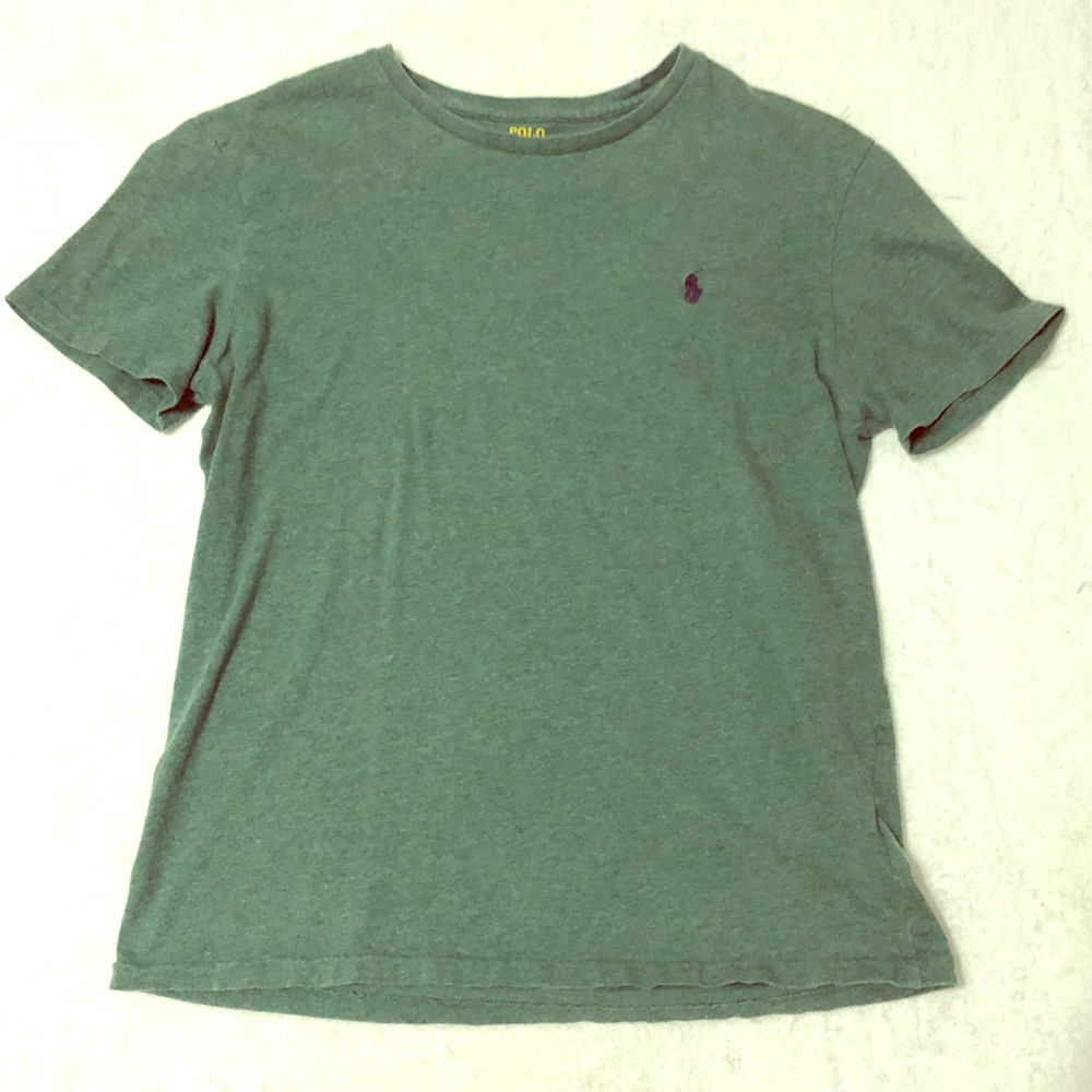 Green Ralph Lauren Tee Shirt